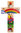 Kinderkreuz: "Kreuz der Familie", 25 cm handbemalt