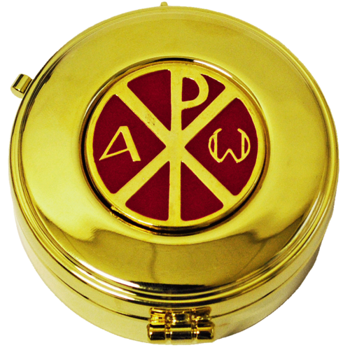 Pyxis, gold, PX, Emaille,