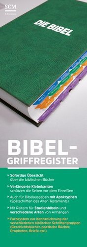 Bibel-Griffregister grün
