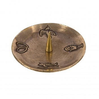 Symbolleuchter Bronze 11,5 cm