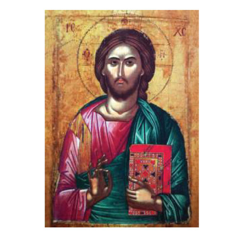 Siebdruckikone, Christus Pantokrator (Motiv 308 neu)