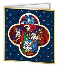 3er-Set Weihnachtskarten Die Heilige Familie