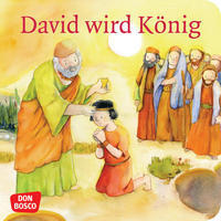 David wird König. Mini-Bilderbuch